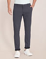U.S. Polo Assn. Mid Rise Geometric Print Trousers