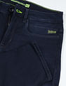 Flying Machine Mid Rise Slash Slim Tapered Fit Jeans