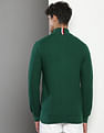 Tommy Hilfiger High Neck Patterned Knit Sweatshirt