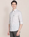 U.S. Polo Assn. Poplin Print Cotton Shirt