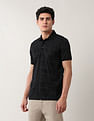 Arrow Abstract Printed Night Is Young Polo Shirt