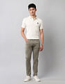U.S. Polo Assn. Denim Co. Brandon Slim Tapered Fit White Jeans