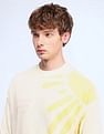 Flying Machine Oversized Fit Printed Sweatshirt