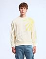 Flying Machine Oversized Fit Printed Sweatshirt