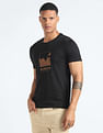 Flying Machine Graphic Print Slim T-Shirt