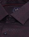 Arrow Manhattan Slim Fit Textured Ceremonial Shirt