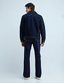 Flying Machine Bruce Bootcut Dark Washed Jeans