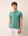 U.S. Polo Assn. Denim Co. Solid Muscle Fit Polo Shirt