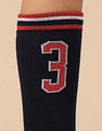 U.S. Polo Assn. Boys Mid-Calf Length KS003 Socks - Pack Of 3