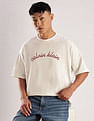 Calvin Klein Jeans Embroidered Logo Relaxed Fit Cotton T-Shirt