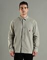Tommy Hilfiger Solid Oversized Fit Cotton Shirt