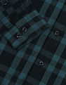 Arrow Sport Dobby Gun Club Checked Shirt
