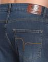 Flying Machine Mid Rise Slash Slim Tapered Jeans