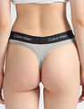 Calvin Klein Underwear Heathered Reprocessed Cotton Thong