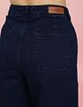 Flying Machine Women High Rise Wide Leg Rinsed Culottes Jeans