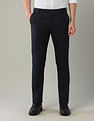 Arrow AutoFlex Mid Rise Regular Fit Trousers