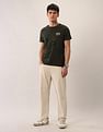 U.S. Polo Assn. Denim Co. Graphic Printed Muscle Fit T-Shirt