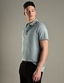 Tommy Hilfiger Solid Regular-Fit Cotton Polo Shirt