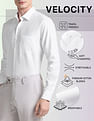 Arrow Slim Fit All-Over Pattern Shirt