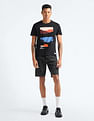 Flying Machine Graphic Print Cotton T-Shirt
