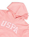 U.S. Polo Assn. Kids Girls Brand Printed Regular Fit Sweatshirt