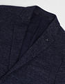Arrow Textured Knitted Blazer