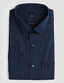 Arrow Short Sleeve Vertical Stripes Shirt