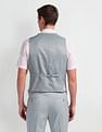 Arrow Solid Tailored Fit Three Piece Suit