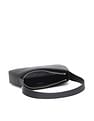 Tommy Hilfiger Solid Black Pu Shoulder Bag