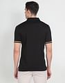 Arrow Newyork Tipped Cuff Cotton Polo Shirt