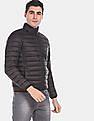U.S. Polo Assn. Stand Collar Quilted Jacket With Pouch