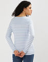 Tommy Hilfiger Boat Neck Horizontal Stripe Sweater