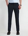 Arrow Slim Fit Mid Rise Trousers
