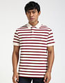 Tommy Hilfiger Striped Regular-Fit Cotton Polo Shirt