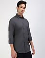 Tommy Hilfiger Poplin Solid Slim Fit Shirt