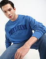 Tommy Hilfiger Blue Men's Sweatshirt for Casual Comfort