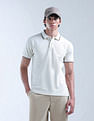 Flying Machine Solid Regular Fit Digitopia Polo Shirt