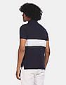 U.S. Polo Assn. Embroidered Logo Colour Block Polo Shirt