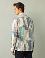 Arrow Newyork Abstract Satin Shirt