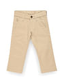 U.S. Polo Assn. Kids Boys Cotton Stretch Solid Trousers