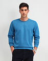 Arrow Textured Regular Fit Sweatshirt