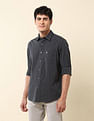U.S. Polo Assn. Pinstriped Pure Cotton Shirt