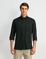 Arrow Sport Vertical Striped Cotton Shirt