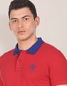 U.S. Polo Assn. Contrast Collar Solid Polo Shirt