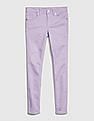 GAP Girls Purple Super Skinny Jeans With Fantastiflex