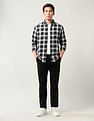 Arrow Sport Solid Dobby Trousers