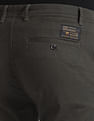 Flying Machine Slash Slim Tapered Fit Solid Trousers
