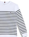 Tommy Hilfiger Boys Blue Horizontal Striped T-Shirt