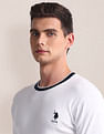 U.S. Polo Assn. Tipped Neck Slim T-Shirt