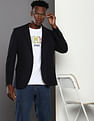 Tommy Hilfiger Solid Dobby Blazer